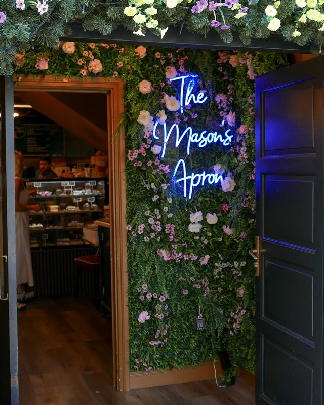 The Mason's Apron shopfront on Main Street, Virginia